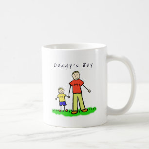 Daddy & Me Mug (blond avec titre)
