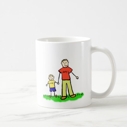 Daddy & Me Mug (blond sans titre) (Droite)