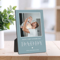 Daddy Modern Minimalistische Eerste Vaderdag Foto