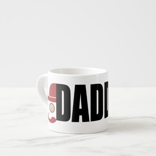 Daddy-O Hipster-Man Espresso Kop (Voorkant links)