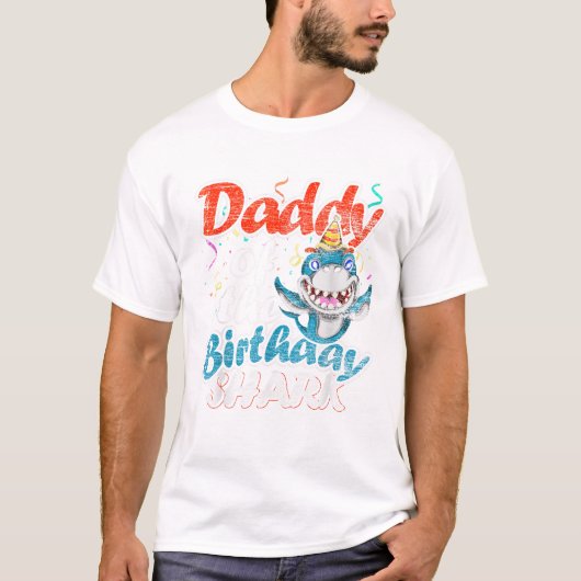 Daddy Of The Birthday Boy Father T-shirt (Voorkant)