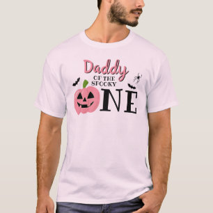 Daddy of the Spooky One Halloween 1e verjaardag T-shirt