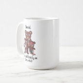 Daddy ou grand-père mug personnalisé (Devant gauche)