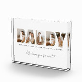 Daddy Photo Collage Vaderdag Photo Blocks Fotoblokken (Rechts)