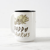 Daddy Saurus Dinosaur Mug (Devant gauche)