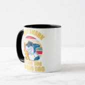 Daddy Shark Doo Doo Doo Vaders Dag 2024 Mok (Voorkant links)