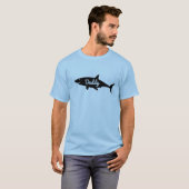 DADDY SHARK MANNEN TSHIRT (Voorkant volledig)