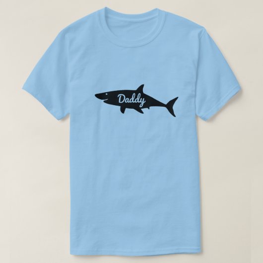DADDY SHARK, TSHIRT DES HOMMES (Design devant)