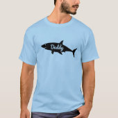 DADDY SHARK, TSHIRT DES HOMMES (Devant)