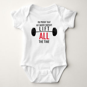 Daddy Tilt Niet Altijd Baby Shirt