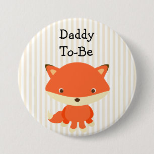 Daddy to be Button Woodlands Thema