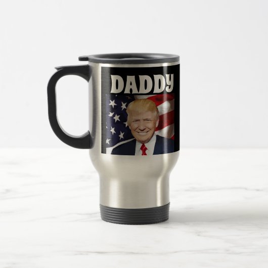 DADDY TRUMP DONALD CAFÉ VOYAGE MUGS POUR ELLE (Gauche)