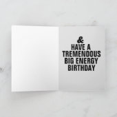 DADDY TRUMP FUNNY CARTES D'ANNIVERSAIRE POUR ELLE (Intérieur)