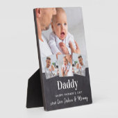DADDY Vaderdag 4 Photo Collage Chalkboard Plaq Fotoplaat (Zijkant)