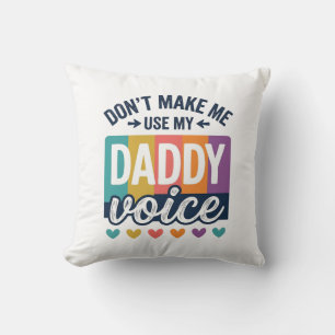 Daddy Voice Vintage Pride T-shirt ontwerp_1 Kussen