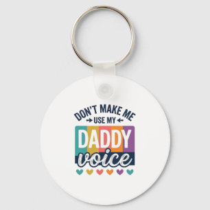 Daddy Voice Vintage Pride T-shirt ontwerp_1 Sleutelhanger
