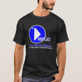 DaddyCast - conception foncée de T-shirt (Devant)
