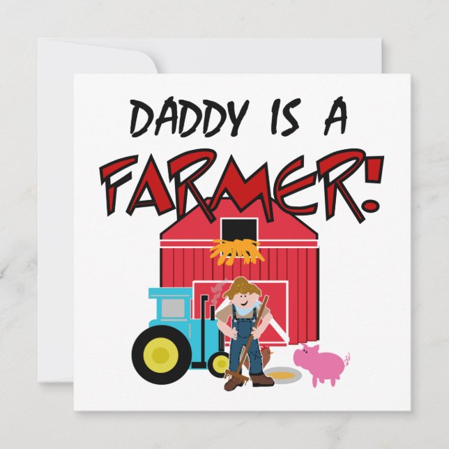 daddyisafarmerTEE (Voorkant)