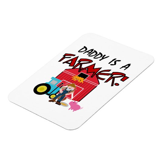 daddyisafarmerTEE Magneet (Linkerzijde)