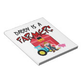 daddyisafarmerTEE Notitieblok (Schuin)