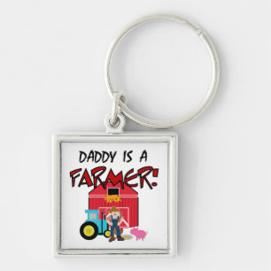 daddyisafarmerTEE Sleutelhanger