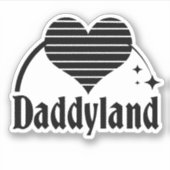 Daddyland Sticker (Voorkant)