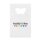 Daddy's Boy, Pride Rainbow Hearts, Funny Cool LGBT (Dos)