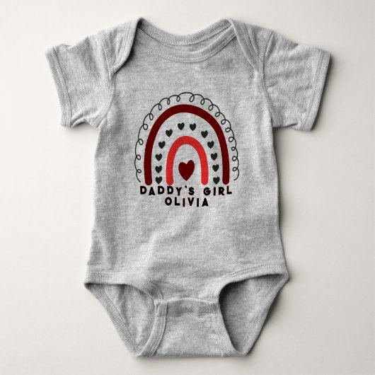 Daddy's Girl Baby Onesie Romper (Voorkant)