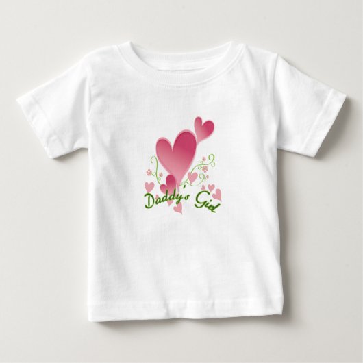 Daddy's Girl - Baby T-shirt (Voorkant)