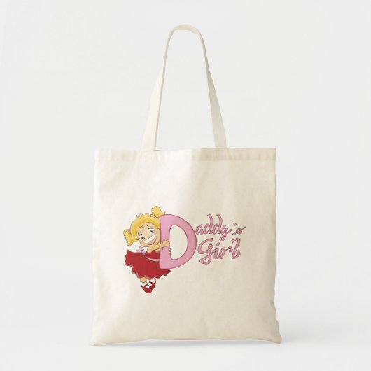 Daddys Girl Canvas tas (Voorkant)