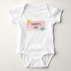 Daddy's Girl Pastel uit één stuk T-shirt
