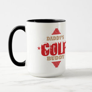 Daddy's Golfmaatje Vintage Sport Versleten Koffie  Mok