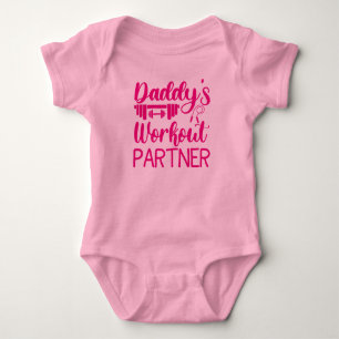 Daddy's Gym Baby Grow Grappige Workout Geschenken Romper