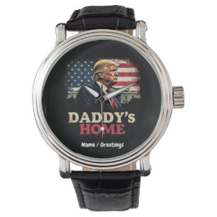 Daddy's Home 2025 Een patriottische en grappige ta Horloge