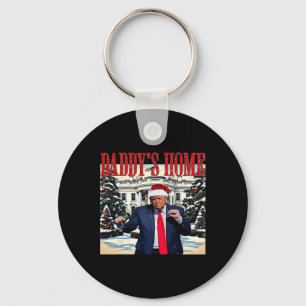 Daddy's Home Christmas Edition Witte Huis Trump D Sleutelhanger