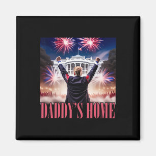 Daddy's Home Trump 2024 maakt 4 juli Great Aga Magneet