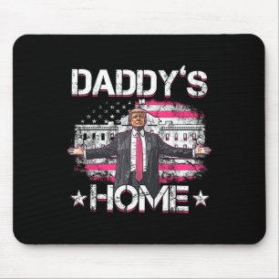 Daddys Home Trump Roze 2024 Grappig Trump Take Ame Muismat