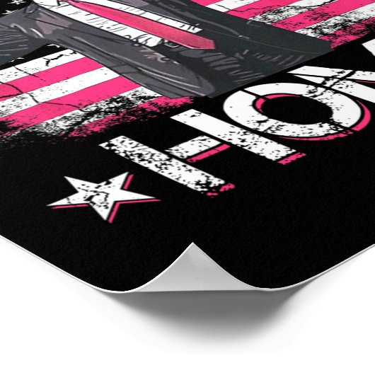 Daddys Home Trump Roze 2024 Grappig Trump Take Ame Poster (Hoek)