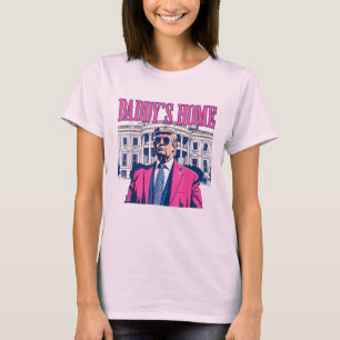 Daddy's Home Trump Roze 2024 Neem Amerika Terug T-shirt
