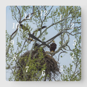 Daddys Home Wandklok Vierkante Klok