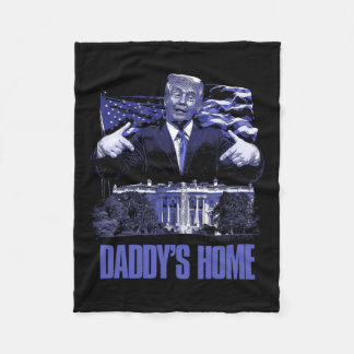 Daddys Home Witte Huis Trump 2024 Verkiezingen Fleece Deken