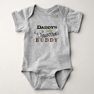 Daddys Hunting Buddy Baby Bodysuit