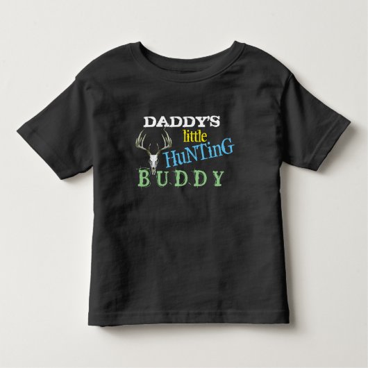 Daddys Hunting Buddy Kinder Shirts (Voorkant)
