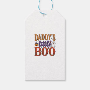 Daddys Little Boo Vintage Halloween Cadeaulabel