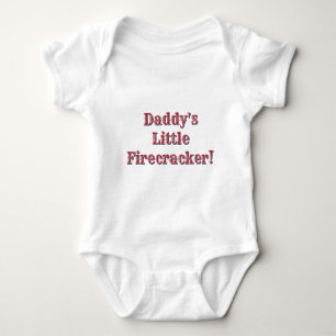 Daddy's Little Firecracker! USA 250 Vuurwerk Romper