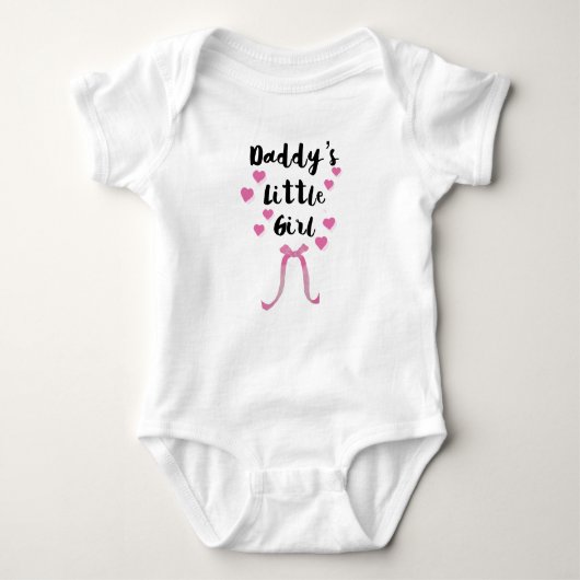 Daddy's Little Girl / Schattigee Vaderdag Romper (Voorkant)