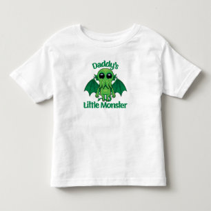 Daddy's Little Monster Schattige Baby Cthulhu Kinder Shirts