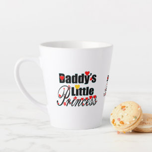 ❤✔Daddy's Little Princess Fabulous Latte Mok