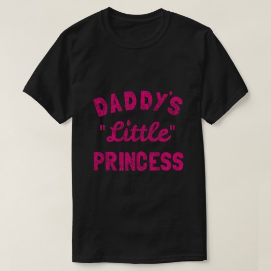 Daddys Little Princess T-shirt (Design voorkant)