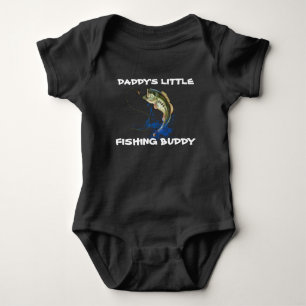 Daddys Little Vissen Buddy Baby Bodysuit
